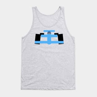 Formula racing driver - France Tank Top